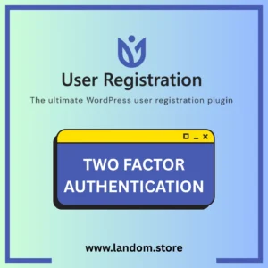 User Registration – Two Factor Authentication Addon v1.1.1