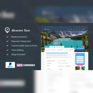 Adventure Tours – WordPress Tour/Travel Theme