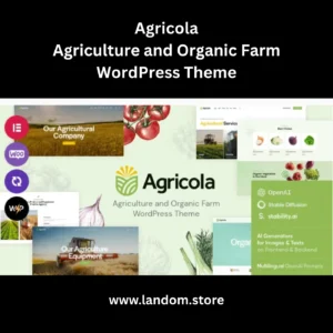 Agricola – Agriculture & Organic Farm WordPress Theme
