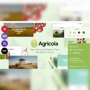 Agricola – Agriculture & Organic Farm WordPress Theme