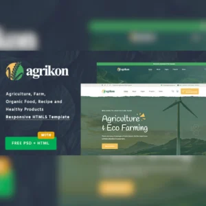 Agrikon – HTML Template For Agriculture Farm & Farmers