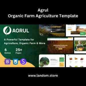 Agrul – Organic Farm & Agriculture HTML Template
