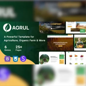 Agrul – Organic Farm & Agriculture HTML Template