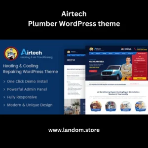 Airtech – Plumber WordPress Theme