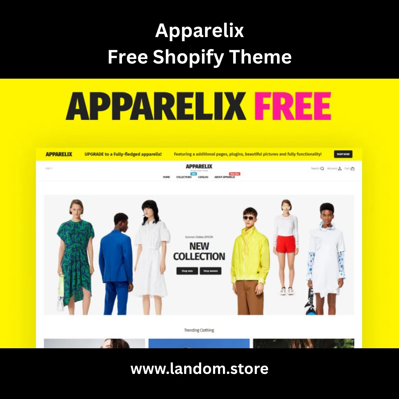 Apparelix – FREE Shopify Theme for Clothing & Fashion Stores 1 Apparelix – FREE Shopify Theme for Clothing & Fashion Stores