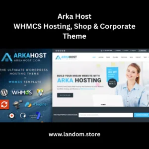Arka Host – WHMCS Hosting, Shop & Corporate Theme