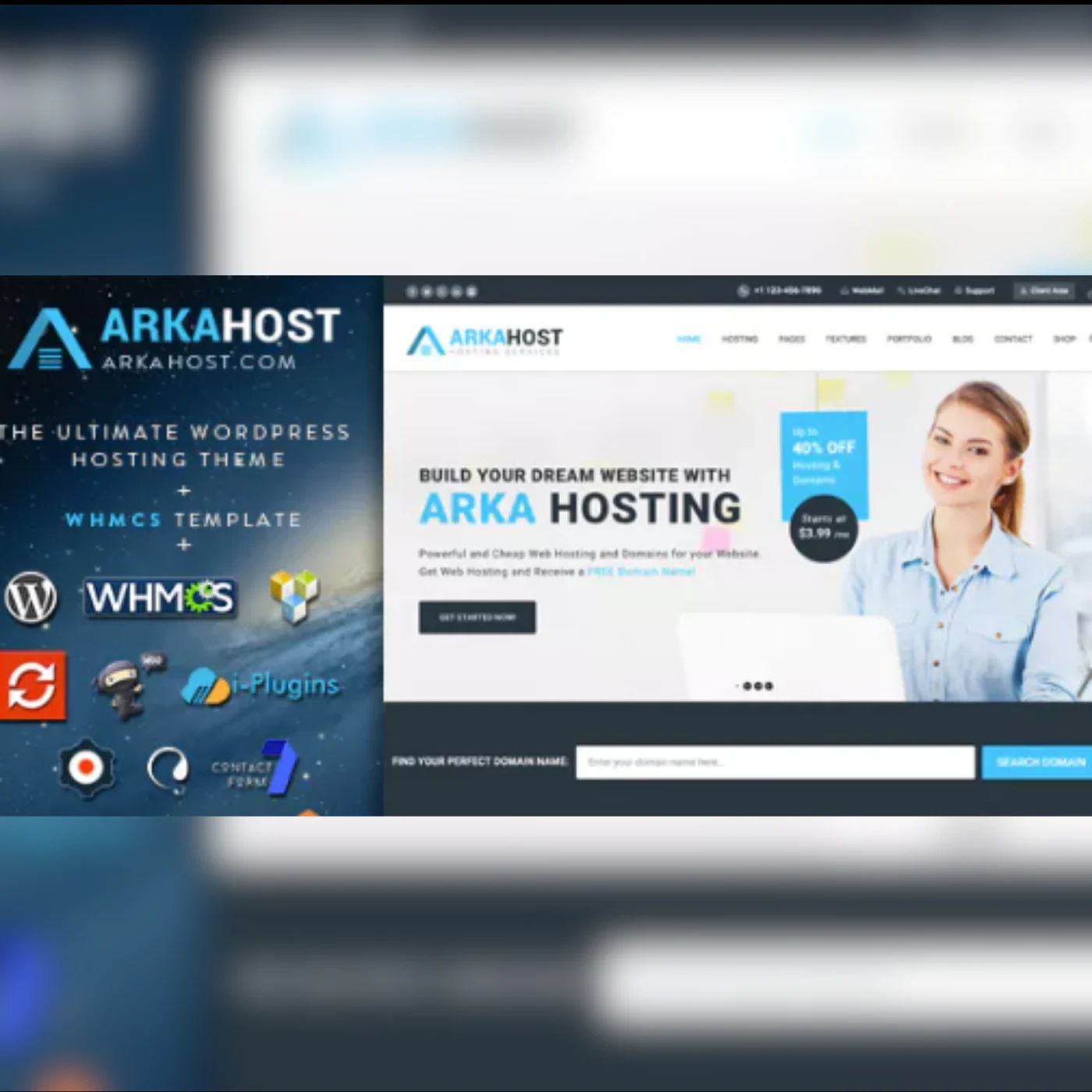 Arka Host – WHMCS Hosting, Shop & Corporate Theme 1 Arka Host – WHMCS Hosting, Shop & Corporate Theme