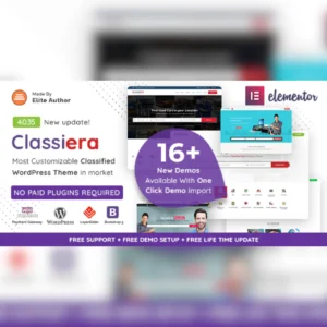 Classiera – Classified Ads WordPress Theme