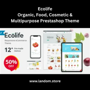 Ecolife – Organic, Food, Cosmetic & Multipurpose PrestaShop Theme