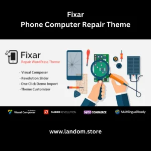 Fixar – Phone & Computer Repair WordPress Theme