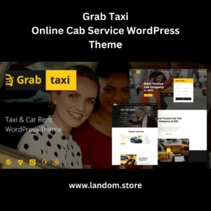 Grab Taxi | Online Cab Service WordPress Theme
