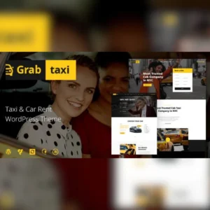 Grab Taxi | Online Cab Service WordPress Theme