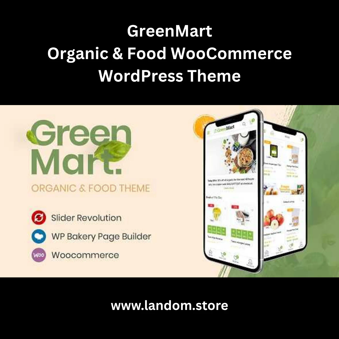 GreenMart – Organic & Food WooCommerce WordPress Theme 1 GreenMart – Organic & Food WooCommerce WordPress Theme
