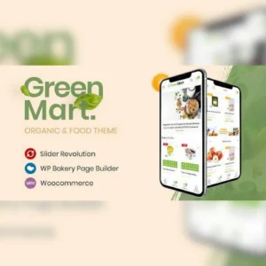 GreenMart – Organic & Food WooCommerce WordPress Theme
