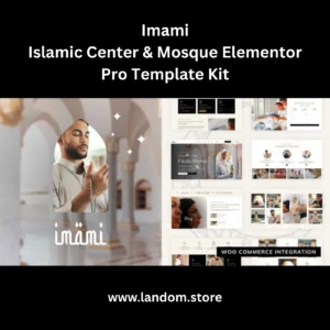 Imami – Islamic Center & Mosque Elementor Pro Template Kit