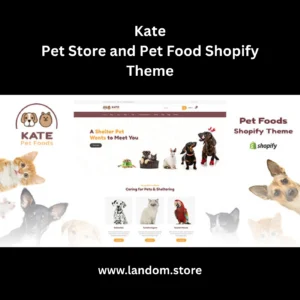 Kate – Pet Store and Pet Food Shopify Theme