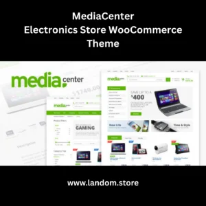 MediaCenter – Electronics Store WooCommerce Theme