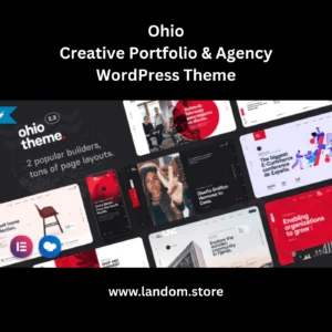 Ohio – Creative Portfolio & Agency WordPress Theme