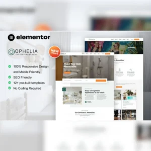 Ophelia – Hotel & Resort Elementor Template Kit