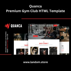 Quanca | Premium Gym Club HTML Template