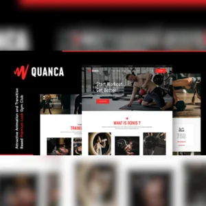 Quanca | Premium Gym Club HTML Template