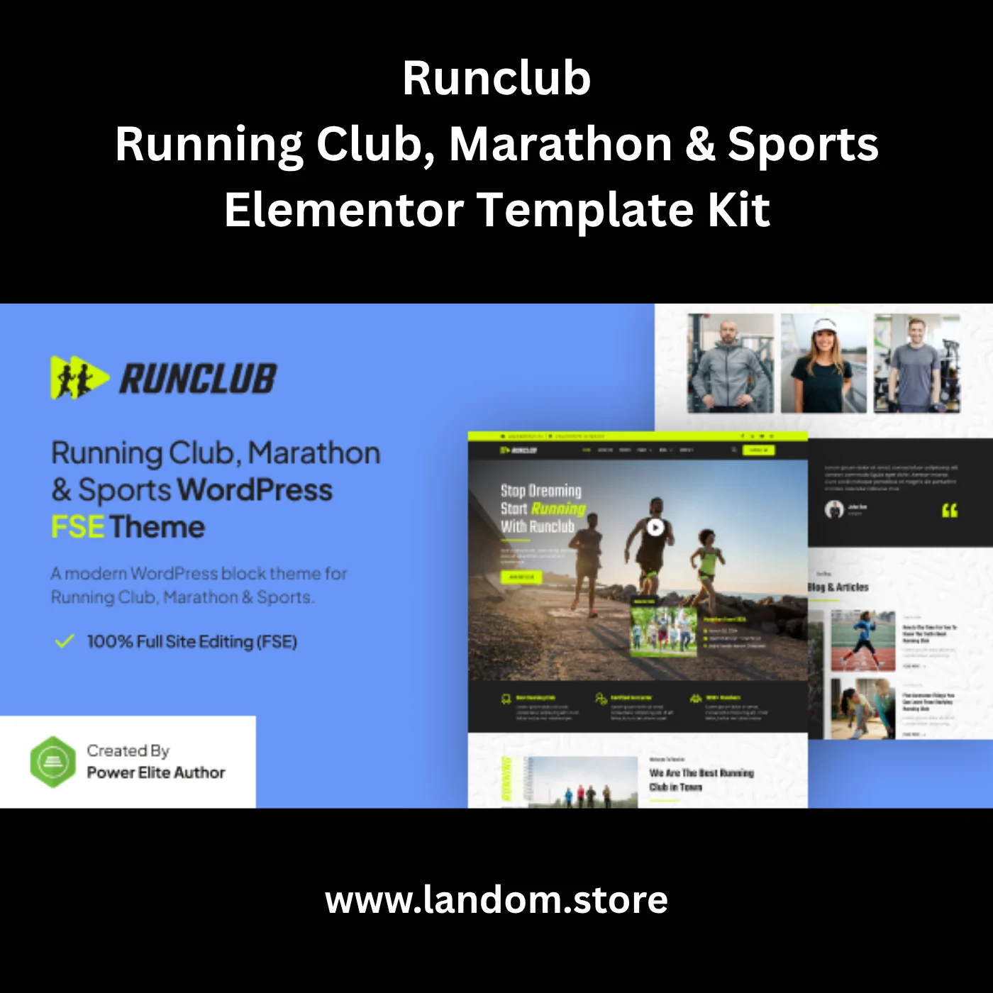 Runclub – Running Club, Marathon & Sports Elementor Template Kit 1 Runclub – Running Club, Marathon & Sports Elementor Template Kit
