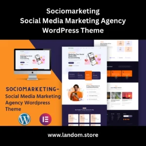 Sociomarketing – Social Media Marketing Agency WordPress Theme