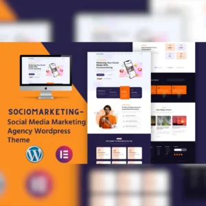 Sociomarketing – Social Media Marketing Agency WordPress Theme