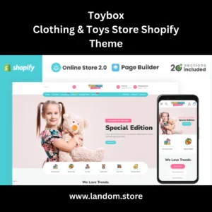 Toybox Clothing & Toys Store Shopify Theme