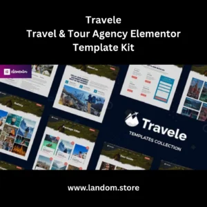 Travele – Travel & Tour Agency Elementor Template Kit