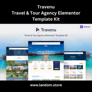 Travenu – Travel & Tour Agency Elementor Template Kit