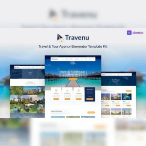 Travenu – Travel & Tour Agency Elementor Template Kit