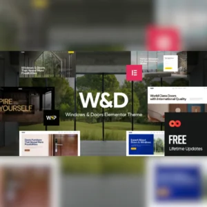 W&D – Windows & Doors Company WordPress Theme 1.8