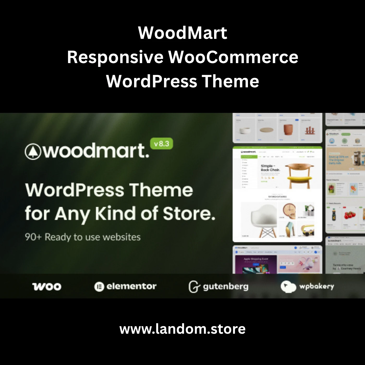 WoodMart – Responsive WooCommerce WordPress Theme 1 WoodMart – Responsive WooCommerce WordPress Theme