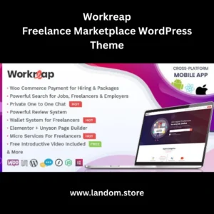 Workreap Freelance Marketplace WordPress Theme