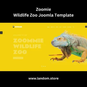 Zoomie – Wildlife Zoo Joomla Template