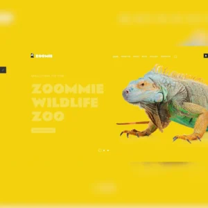 Zoomie – Wildlife Zoo Joomla Template